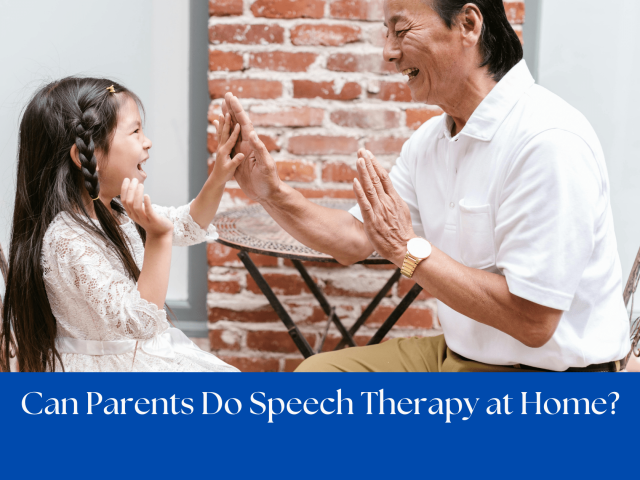 Can Parents Do Speech Therapy at Home?